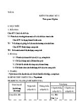 Đề kiểm tra thực hành học kì I Tin học lớp 7 (Kèm đáp án)